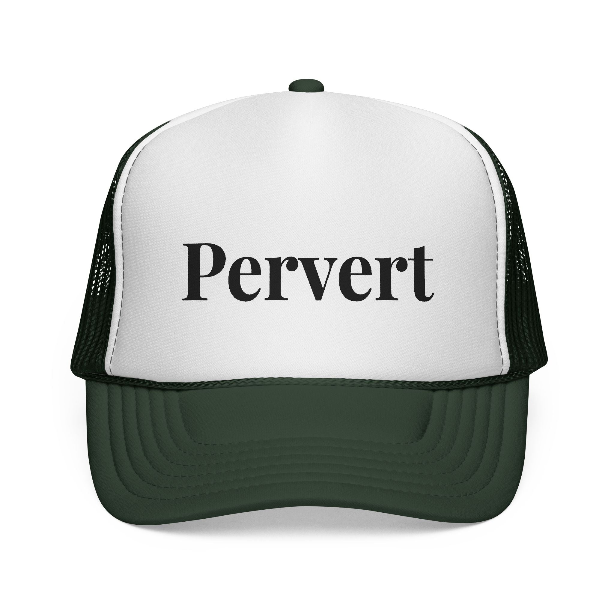 Pervert Trucker Cap – Bold Statement Mesh Hat