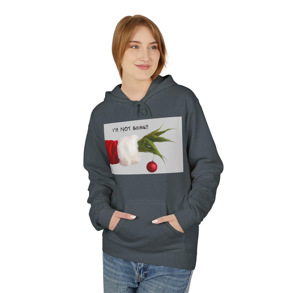 Grinch Hand with Ornament Hoodie | Holiday Christmas Sweatshirt
