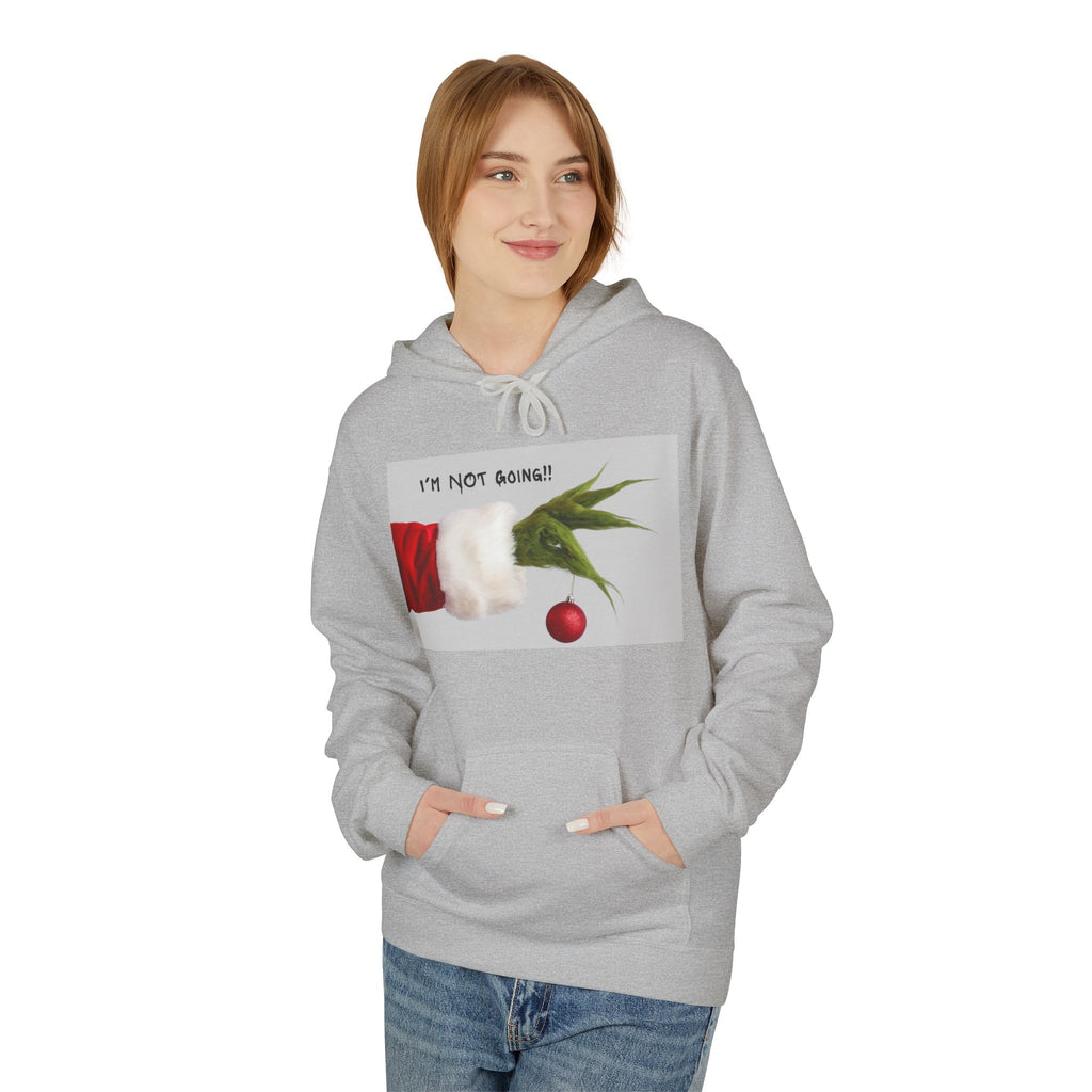 Grinch Hand with Ornament Hoodie | Holiday Christmas Sweatshirt