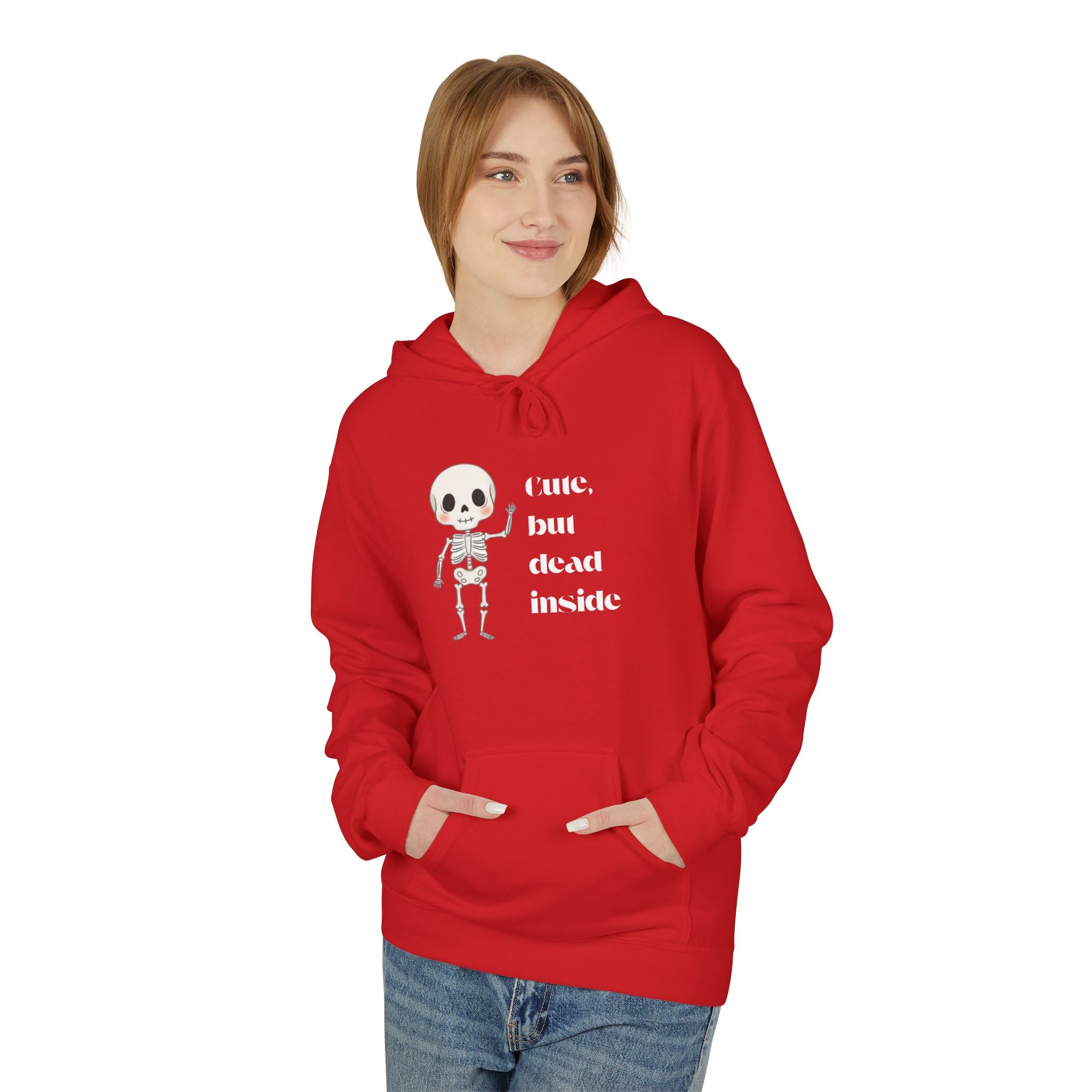 Skeleton Unisex Hoodie - Dead Inside Design