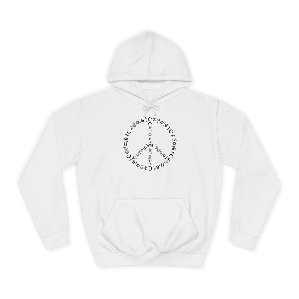 Constellation Circle Hoodie — Minimal Star Map Graphic Hoodie