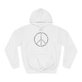 Constellation Circle Hoodie — Minimal Star Map Graphic Hoodie
