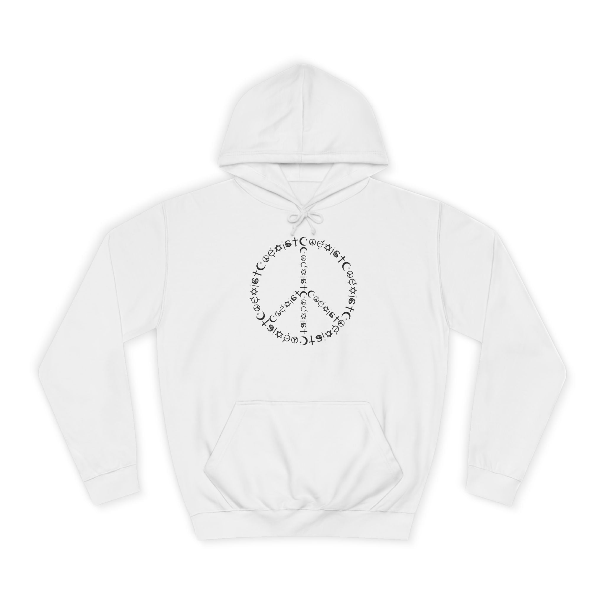 Constellation Circle Hoodie — Minimal Star Map Graphic Hoodie