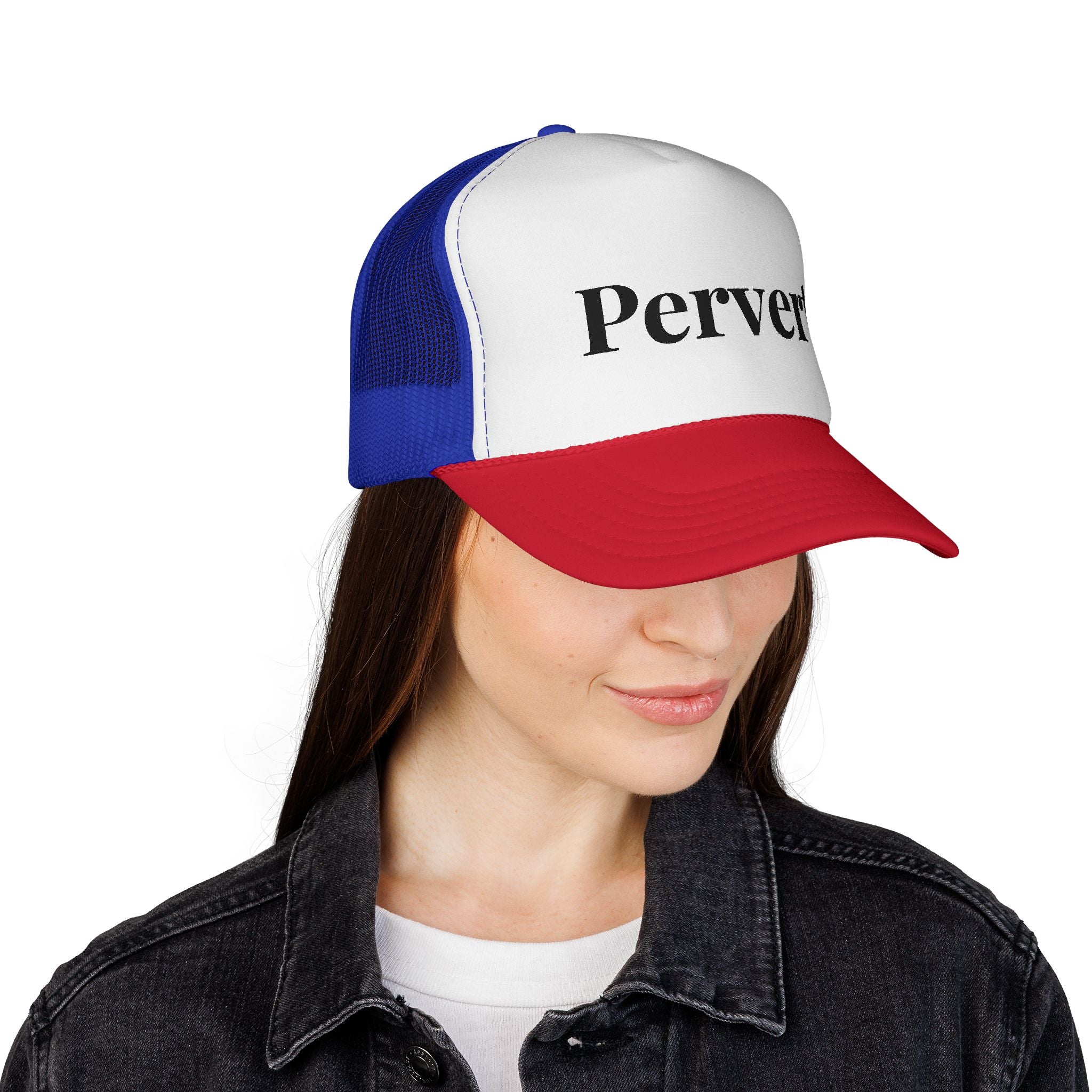 Pervert Trucker Cap – Bold Statement Mesh Hat