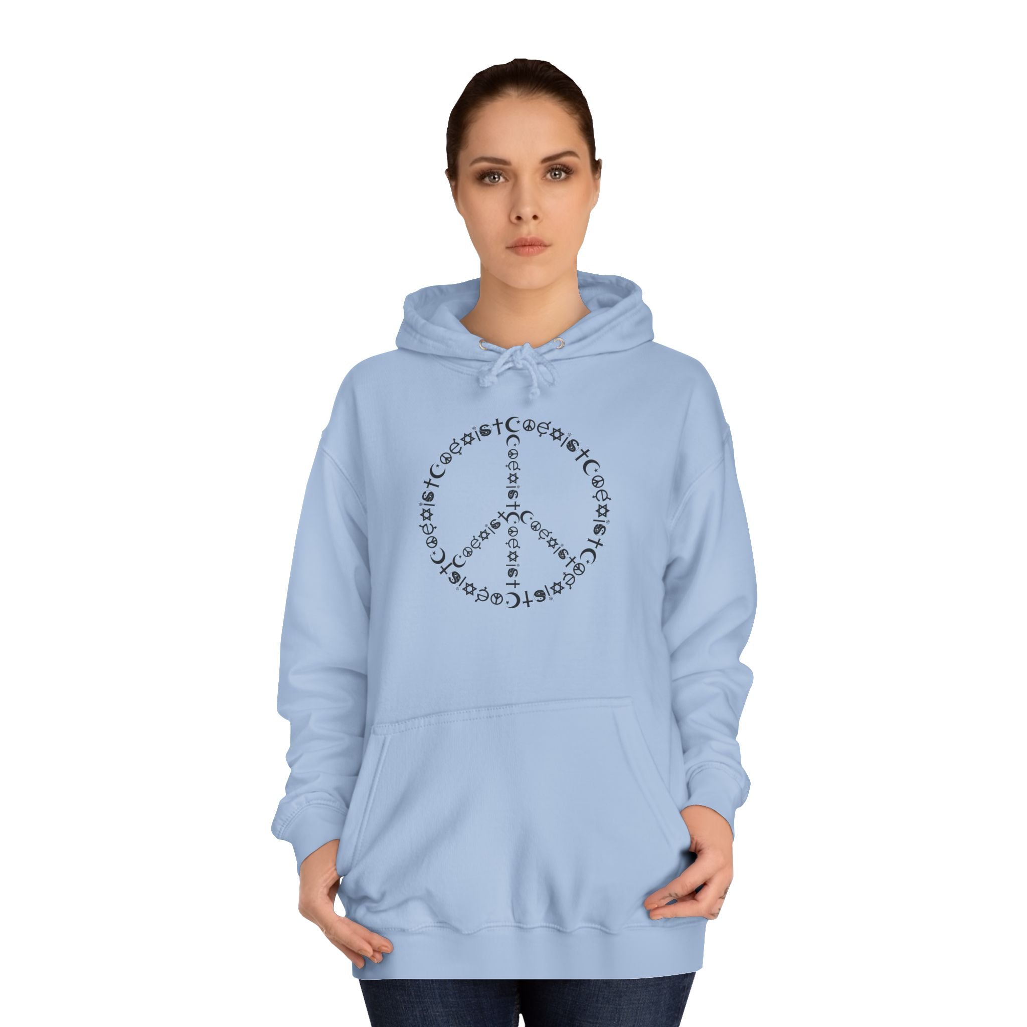 Constellation Circle Hoodie — Minimal Star Map Graphic Hoodie