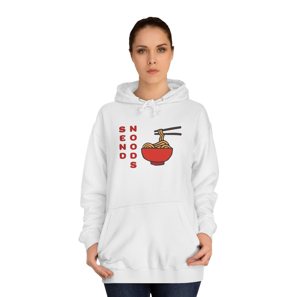 Ramen Bowl Hoodie — Cute Noodle Graphic Sweatshirt for Students