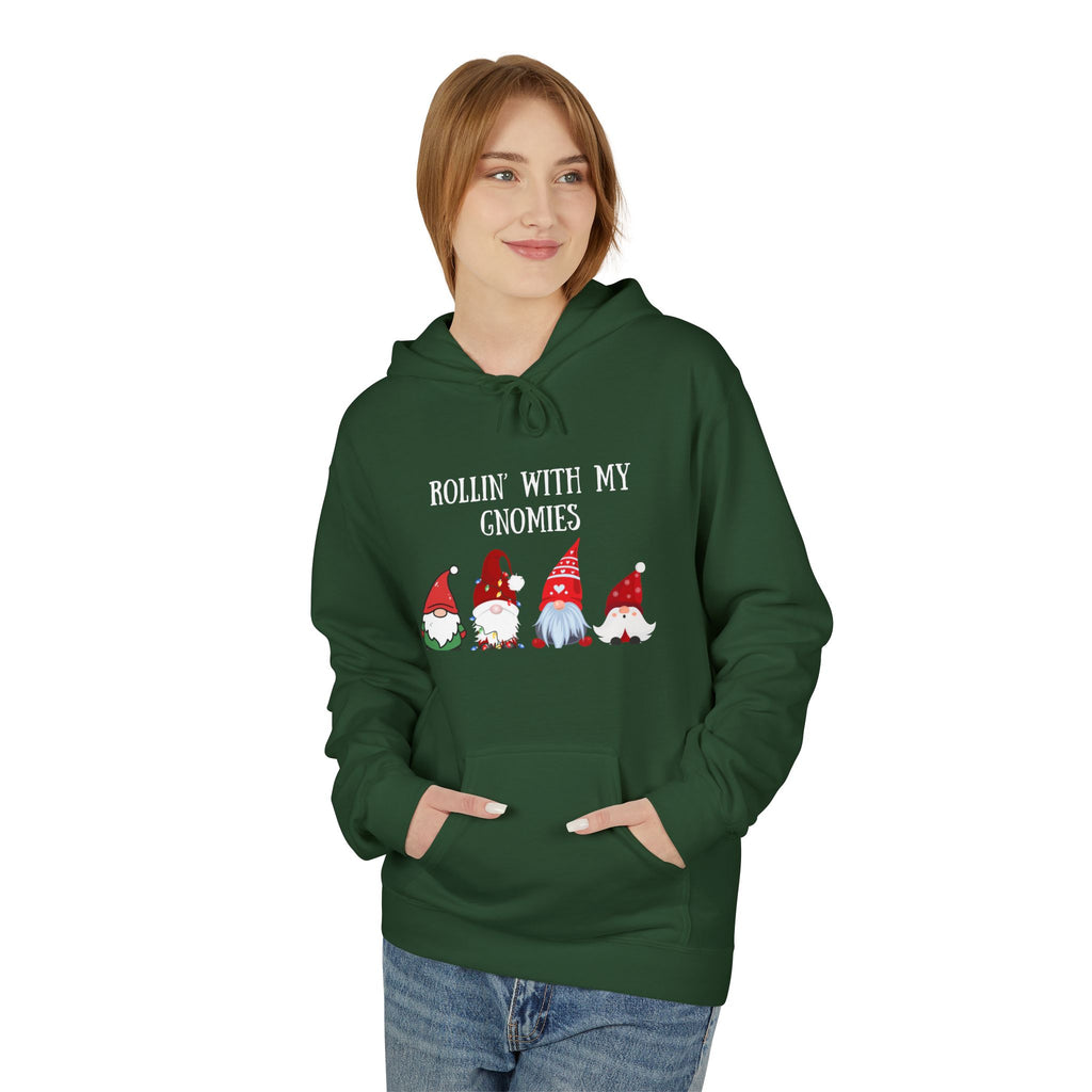 Rolling With My Gnomies Hoodie | Christmas Gnomes Holiday Sweatshirt