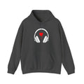 Headphones Love Unisex Hoodie