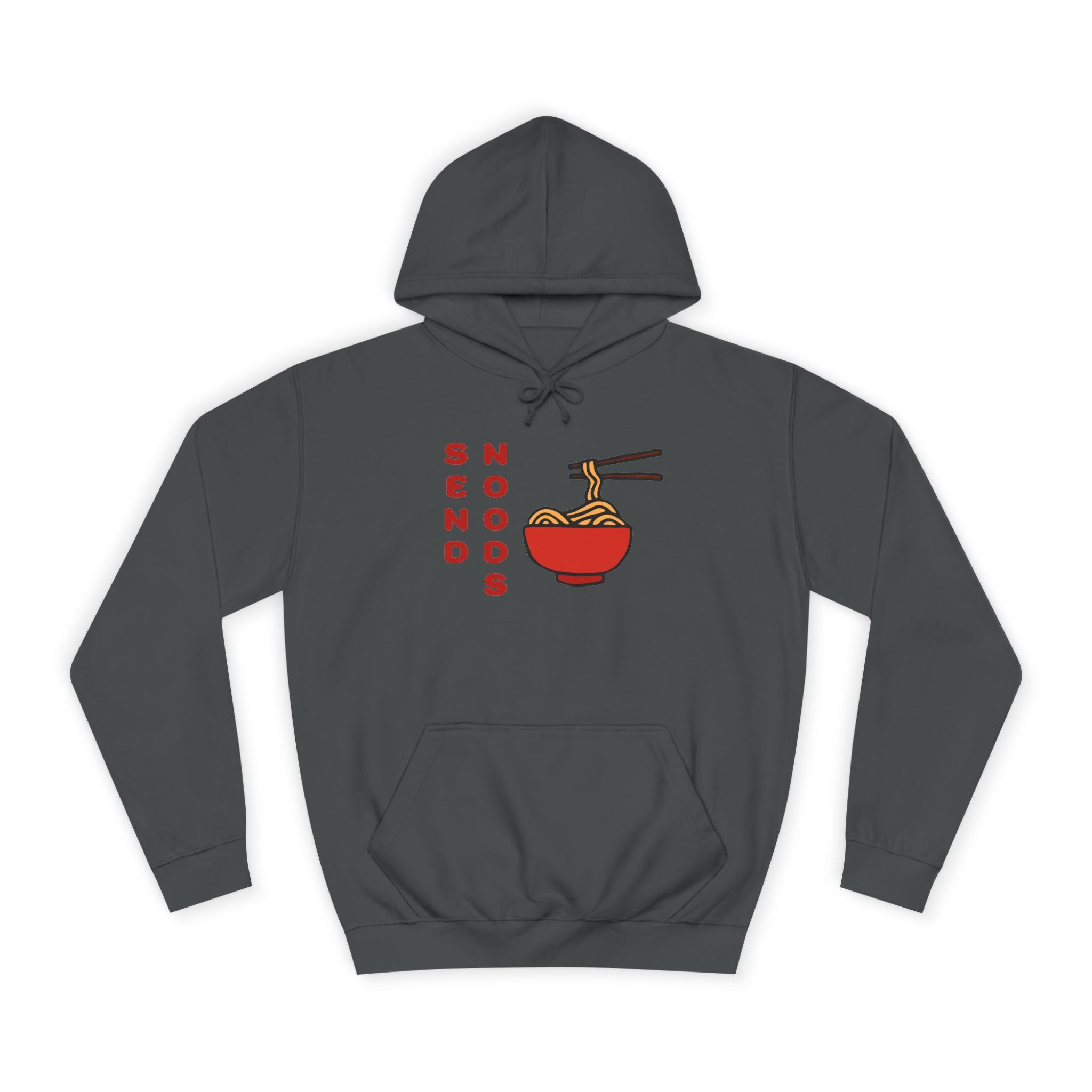 Ramen Bowl Hoodie — Cute Noodle Graphic Sweatshirt for Students