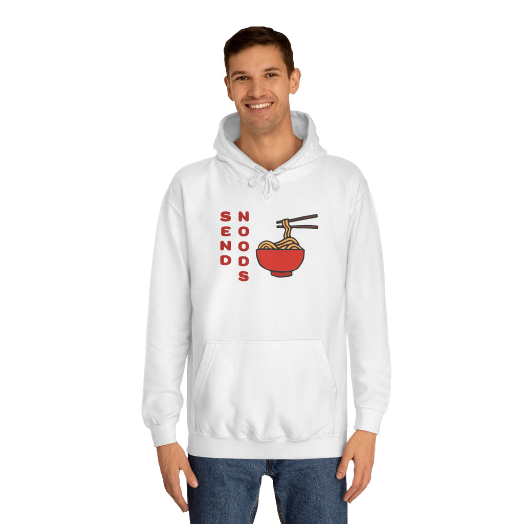 Ramen Bowl Hoodie — Cute Noodle Graphic Sweatshirt for Students