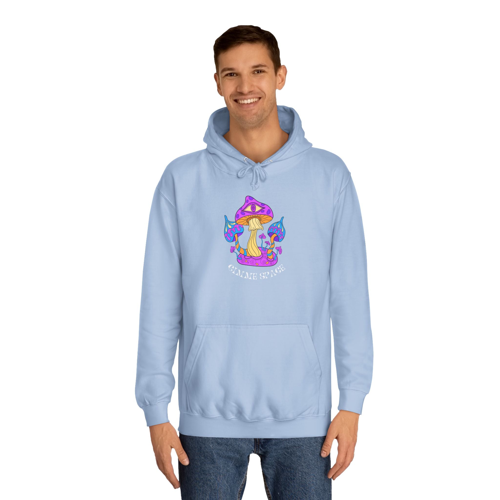 Mystical Mushroom Hoodie — Cute Psychedelic Graphic Pullover