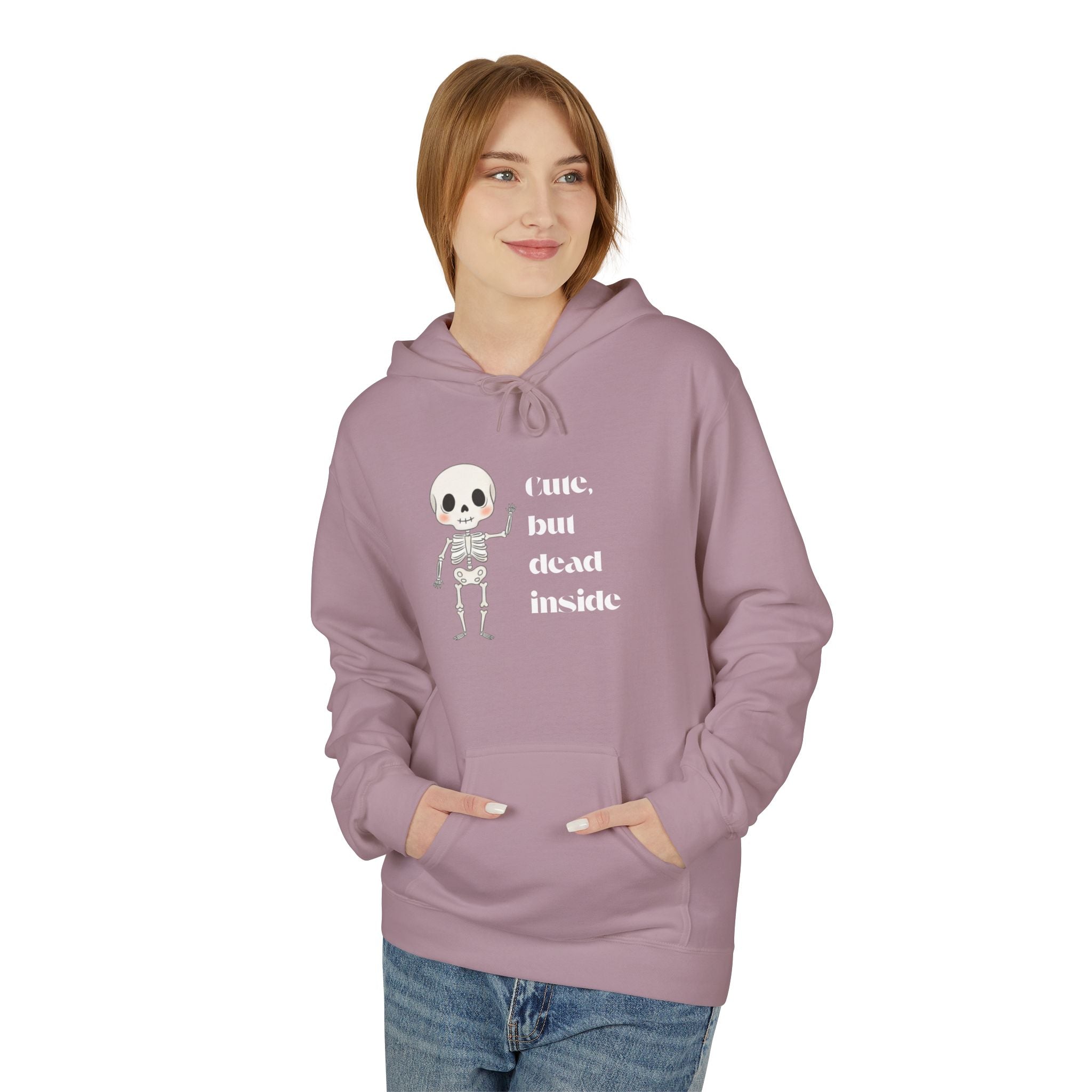 Skeleton Unisex Hoodie - Dead Inside Design