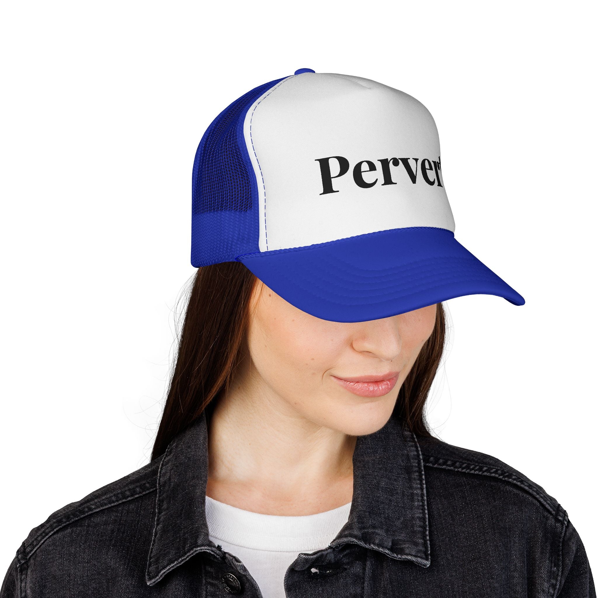 Pervert Trucker Cap – Bold Statement Mesh Hat