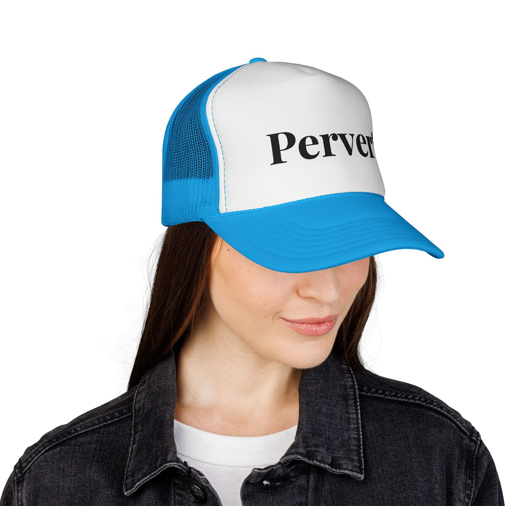 Pervert Trucker Cap – Bold Statement Mesh Hat