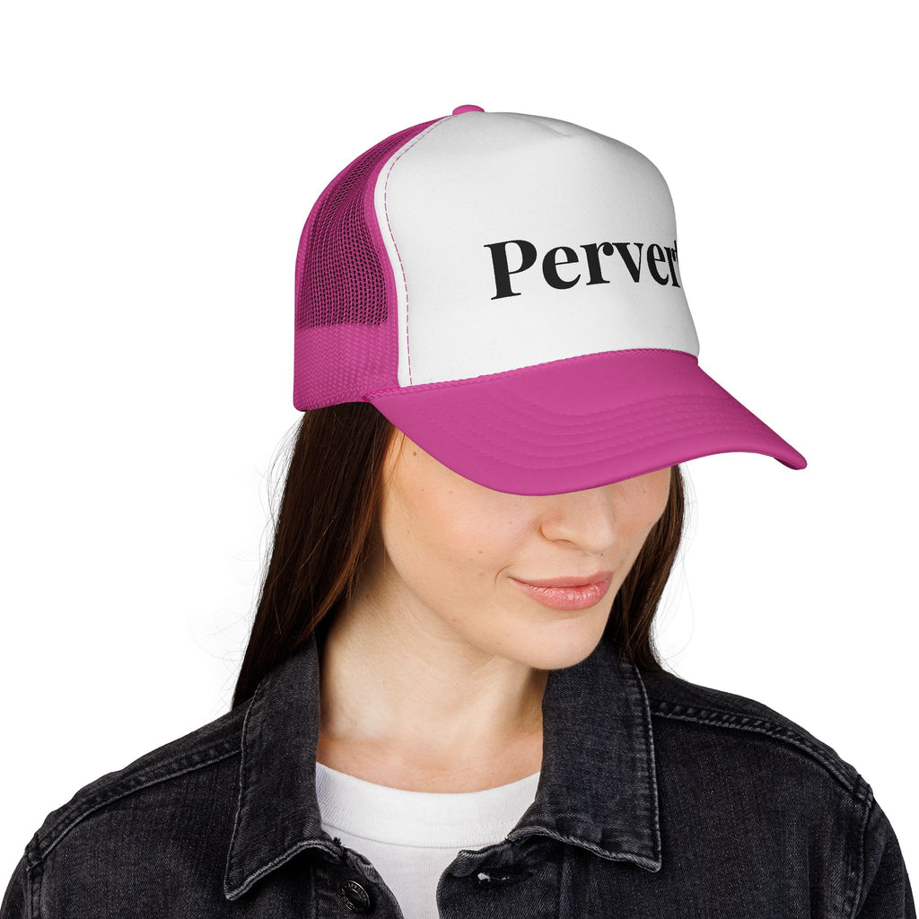 Pervert Trucker Cap – Bold Statement Mesh Hat