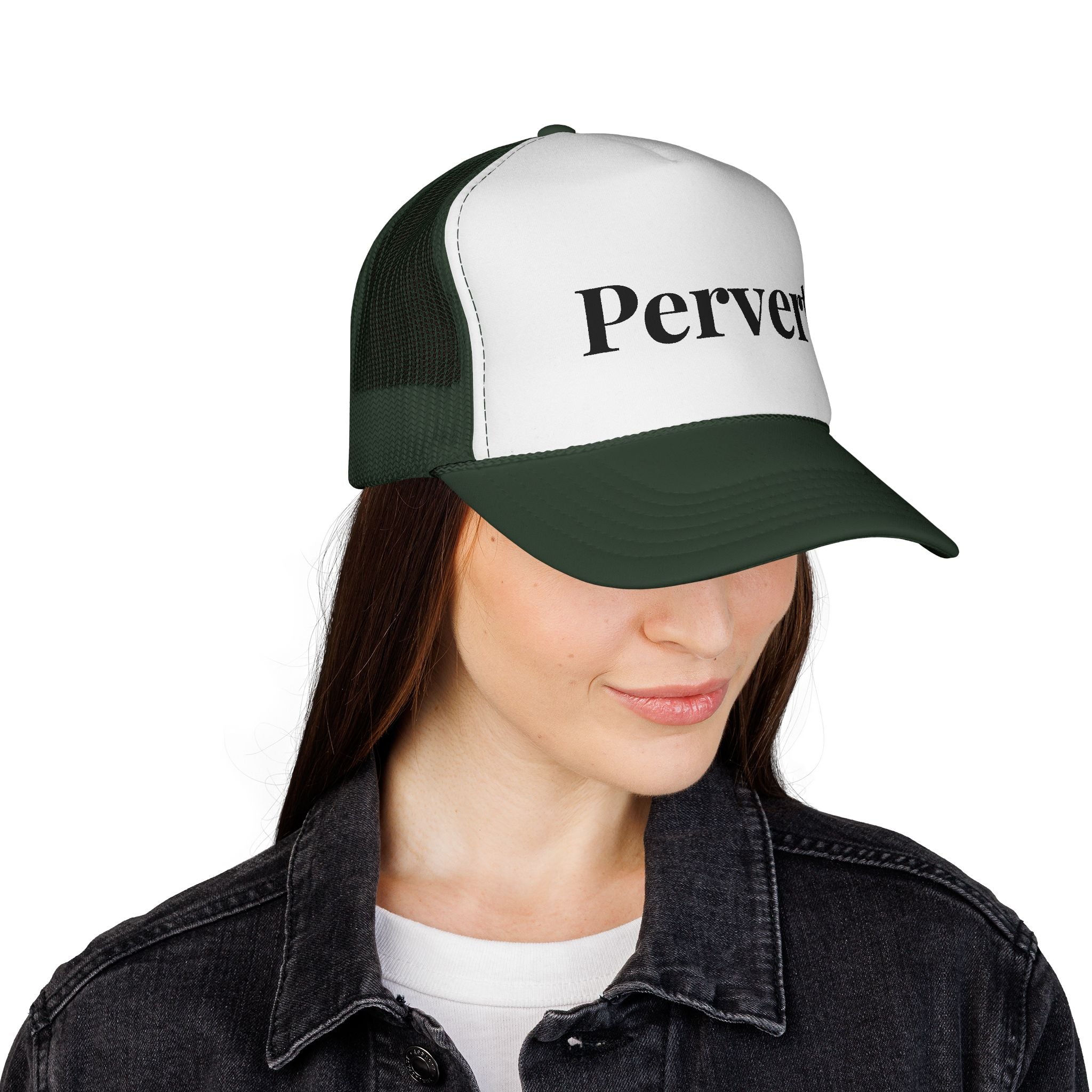 Pervert Trucker Cap – Bold Statement Mesh Hat