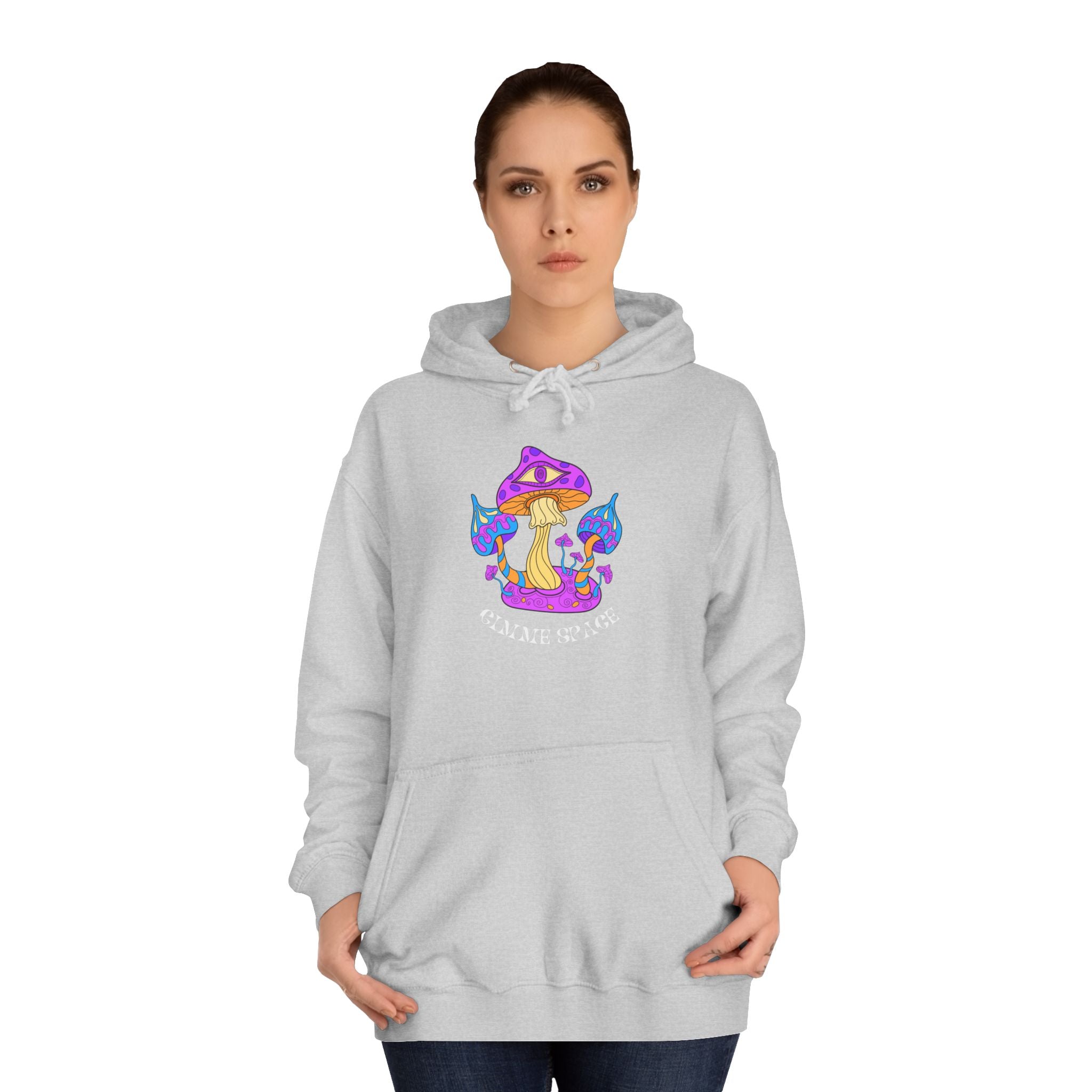 Mystical Mushroom Hoodie — Cute Psychedelic Graphic Pullover