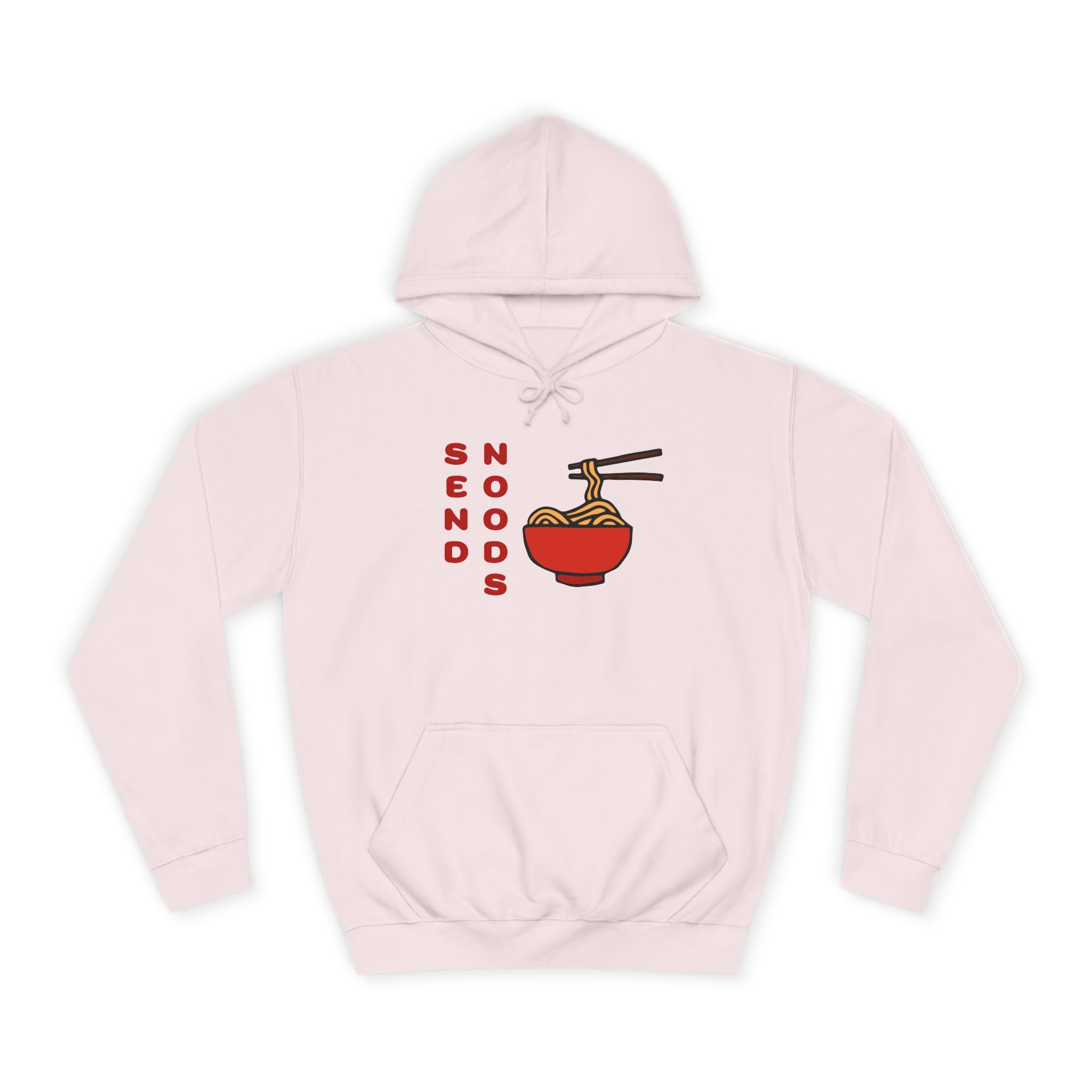 Ramen Bowl Hoodie — Cute Noodle Graphic Sweatshirt for Students
