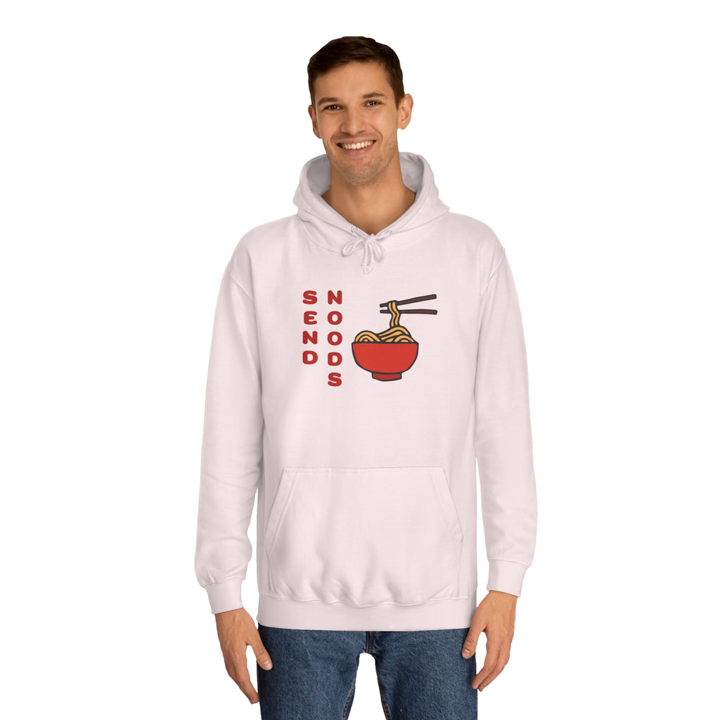 Ramen Bowl Hoodie — Cute Noodle Graphic Sweatshirt for Students