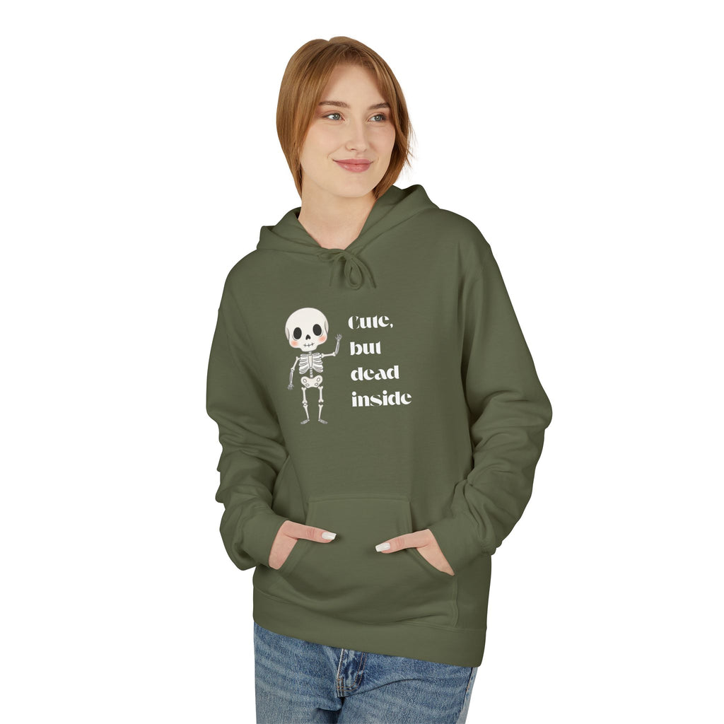 Skeleton Unisex Hoodie - Dead Inside Design