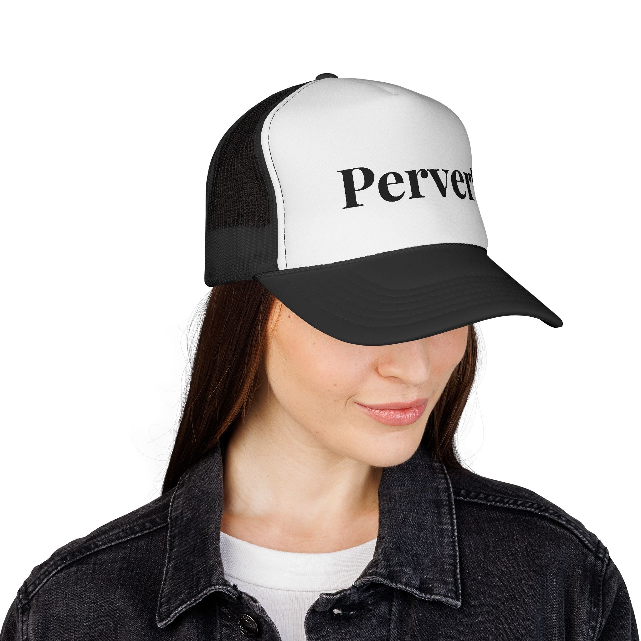 Pervert Trucker Cap – Bold Statement Mesh Hat