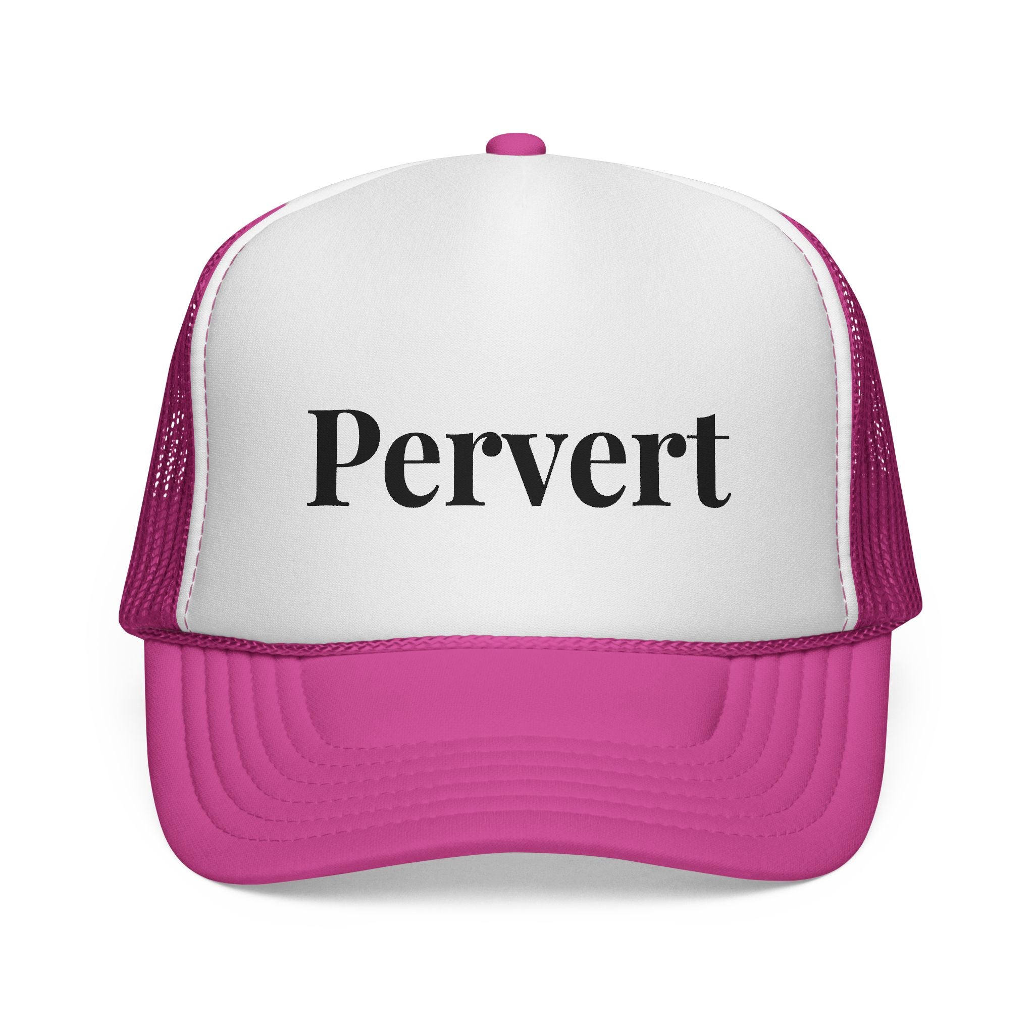 Pervert Trucker Cap – Bold Statement Mesh Hat