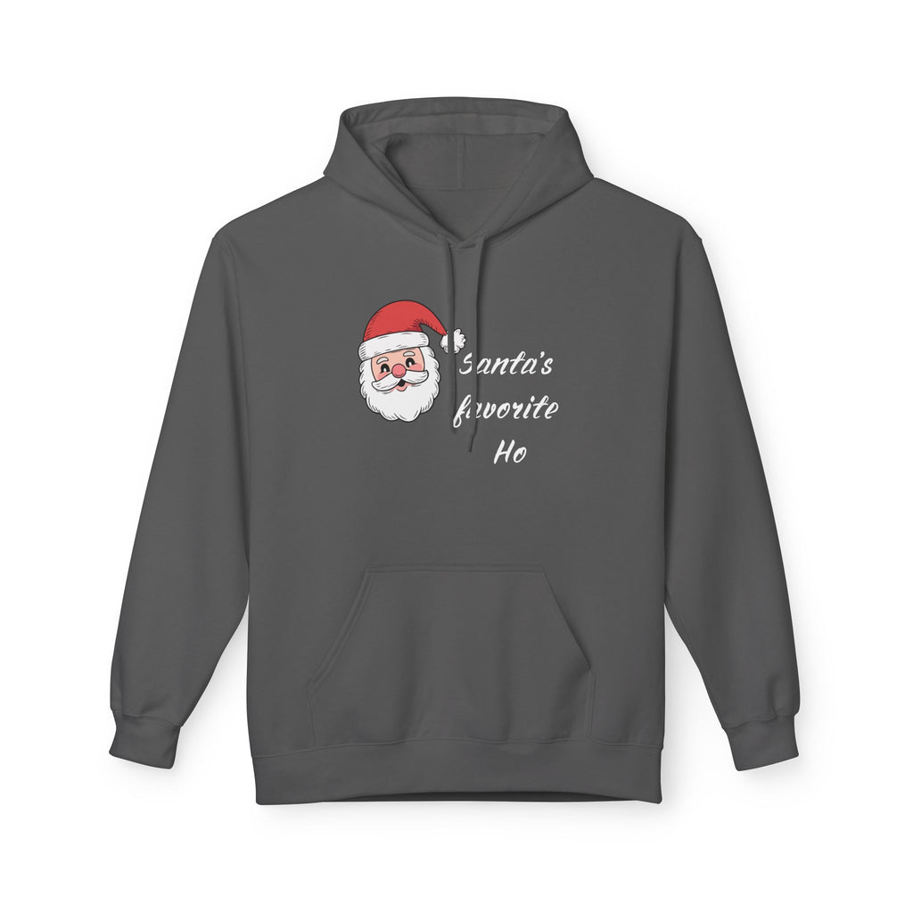 Santa face "Santa's favorite Ho" Hoodie | Christmas Santa Graphic
