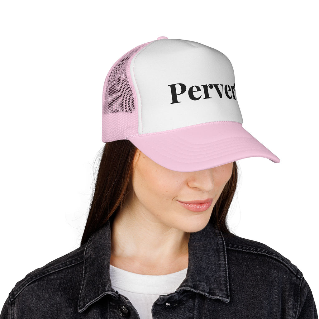 Pervert Trucker Cap – Bold Statement Mesh Hat