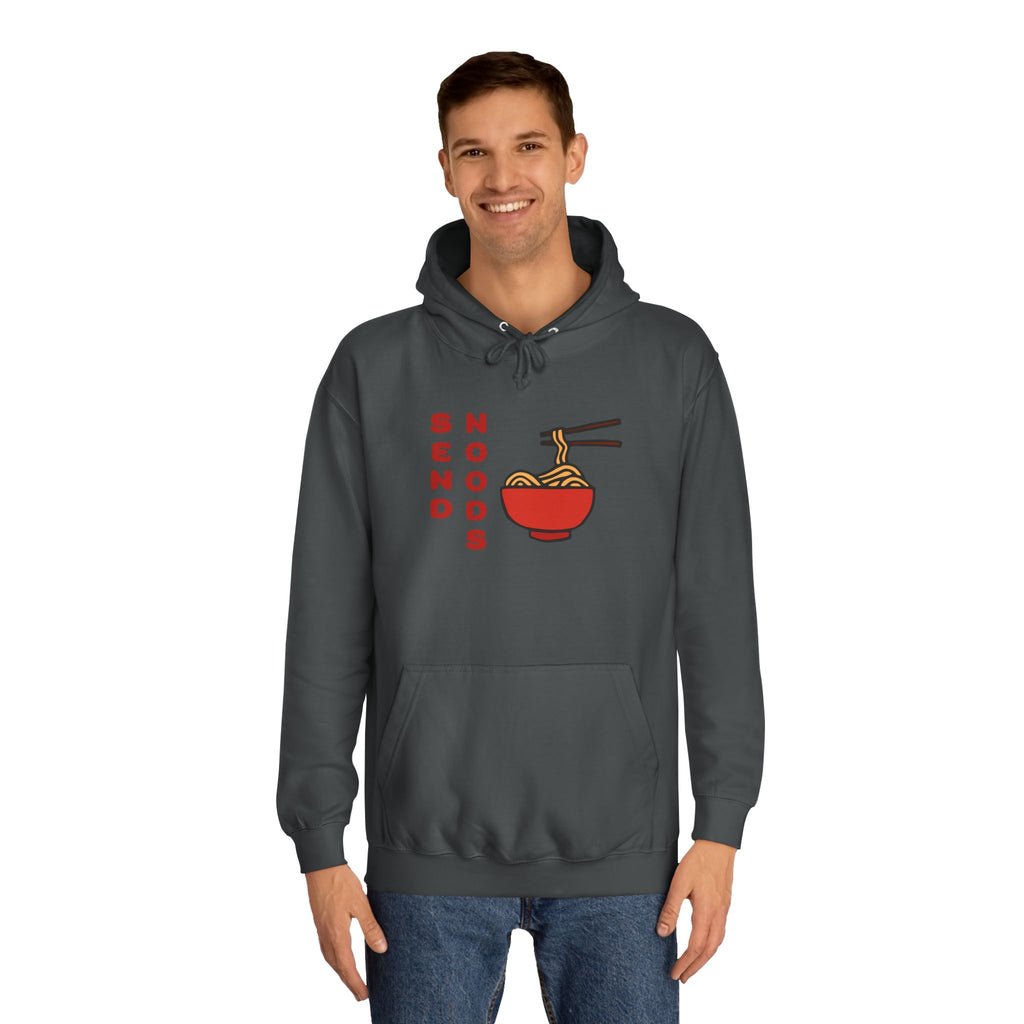 Ramen Bowl Hoodie — Cute Noodle Graphic Sweatshirt for Students